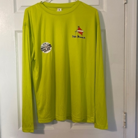 Island Beach Lifestyle Palm Beach Diver Long sleeve UPF 50+ Shirt - Picture 1 of 5